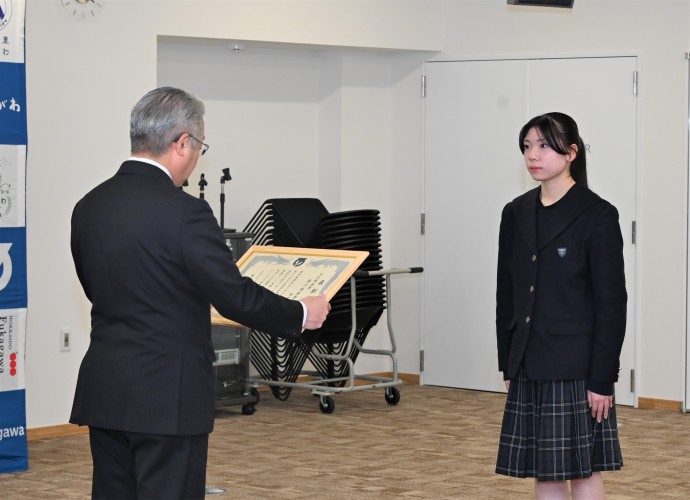 文化奨励賞深川西高等学校吹奏楽局